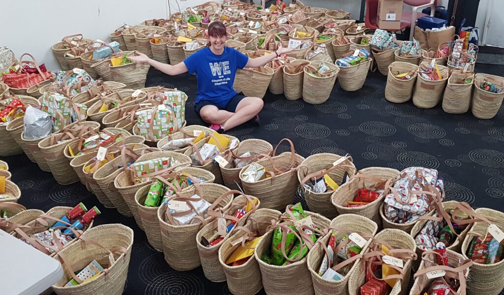 Hamper With Heart Packing Party